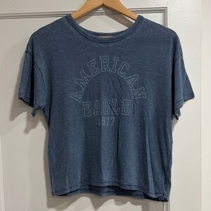 American Eagle Outfitters Vintage Blue Tee